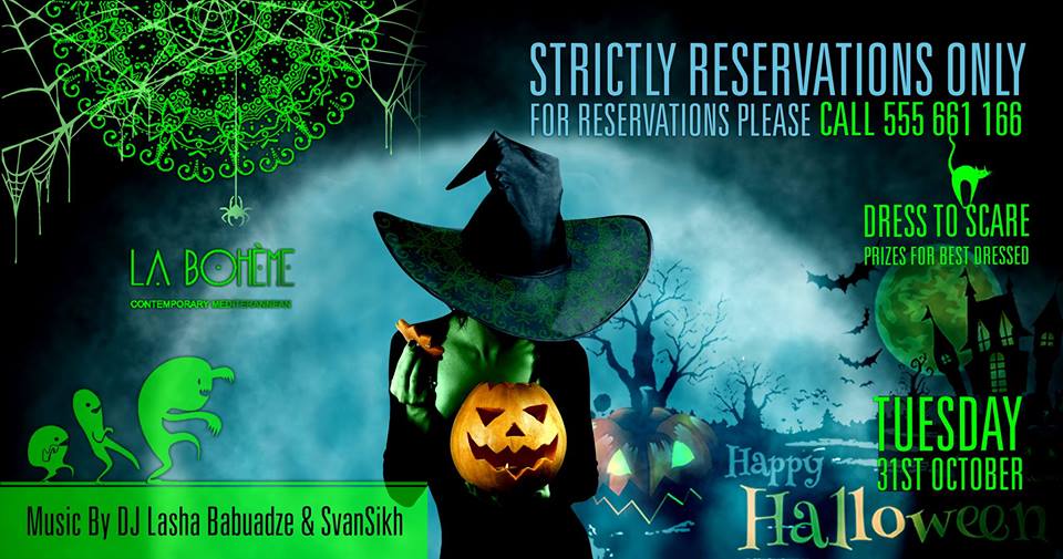 Best spots to celebrate Halloween on October 31 in Tbilisi geotv.ge